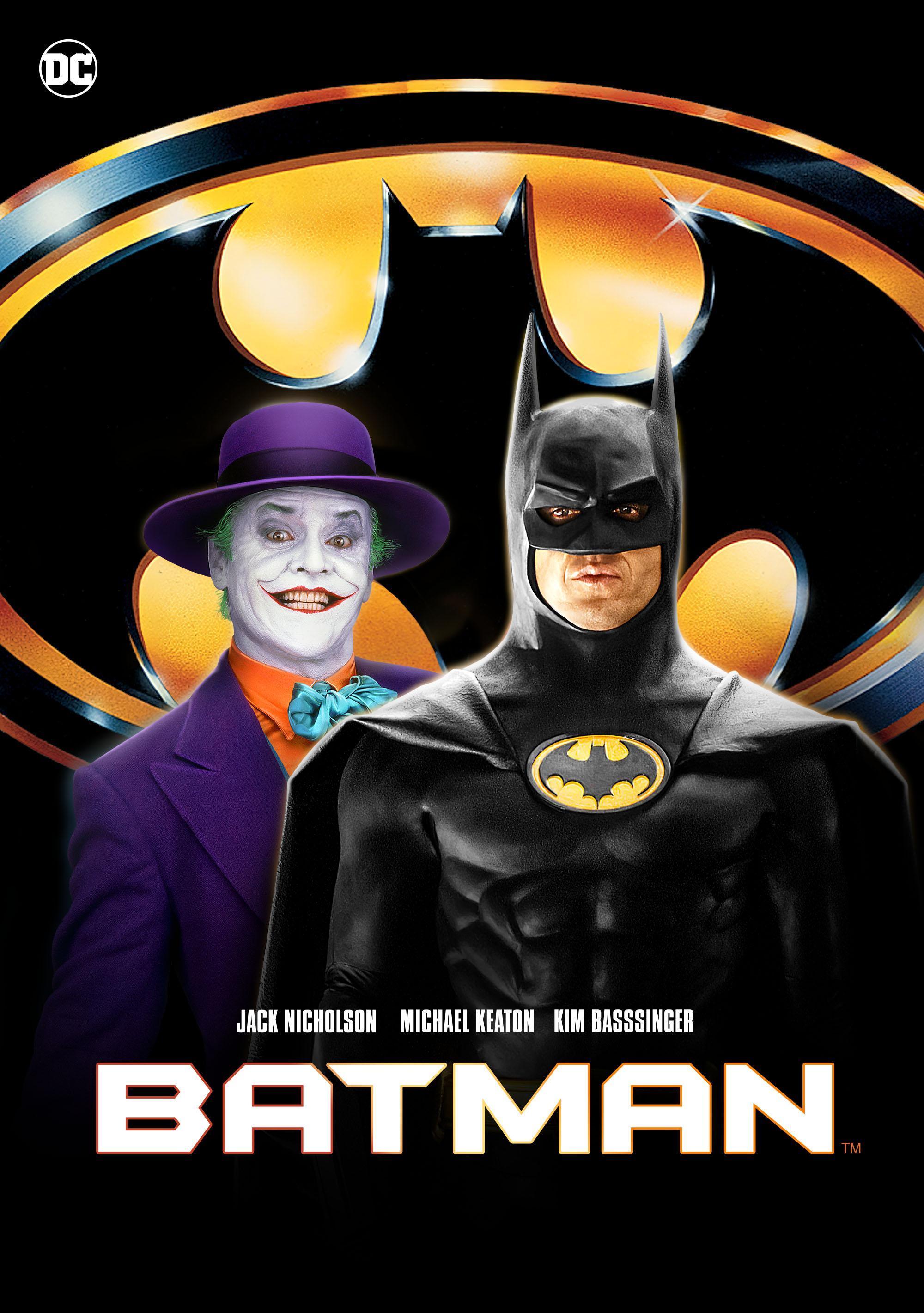1989 Batman Movie Poster – Michael Keaton – DC Comics Gotham City – 8.5x11 Reproduction