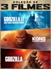 Coleção Godzilla e Kong – 3 Filmes