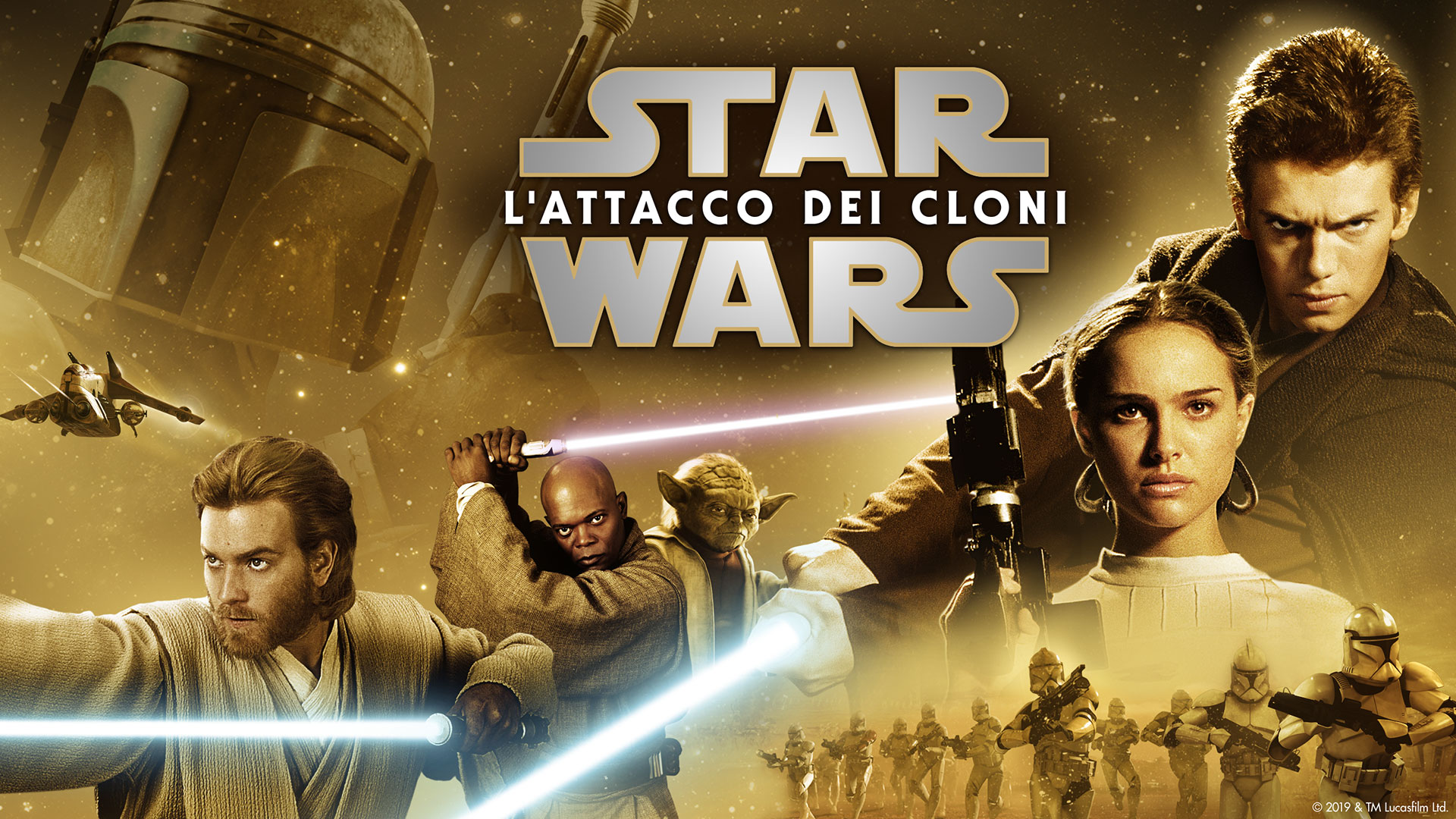 Star Wars La Guerra Dei Cloni Anakin E Padme Pronto Per La Spedizione