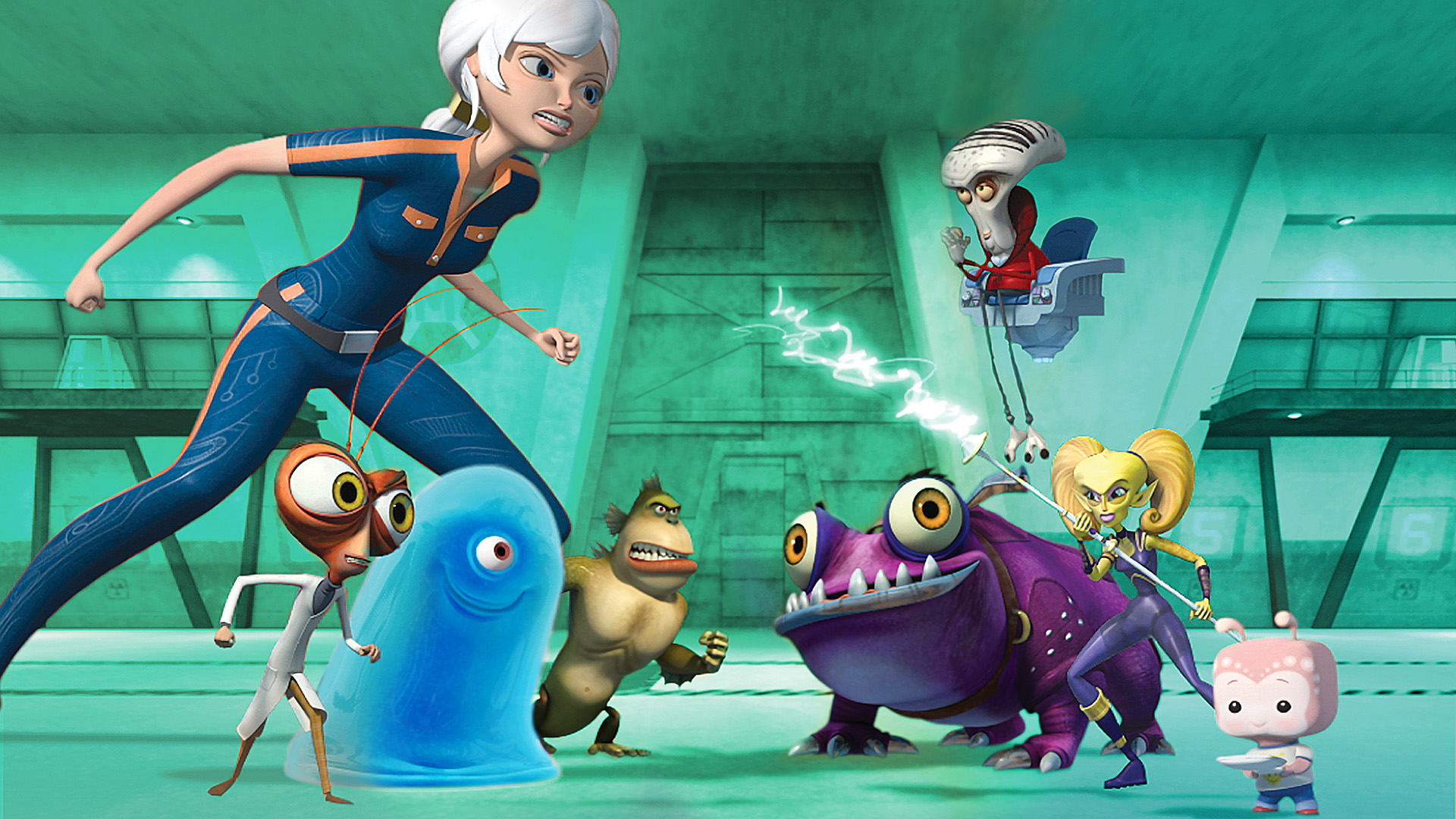 Monstres Contre Aliens Docteur Cafard Humain