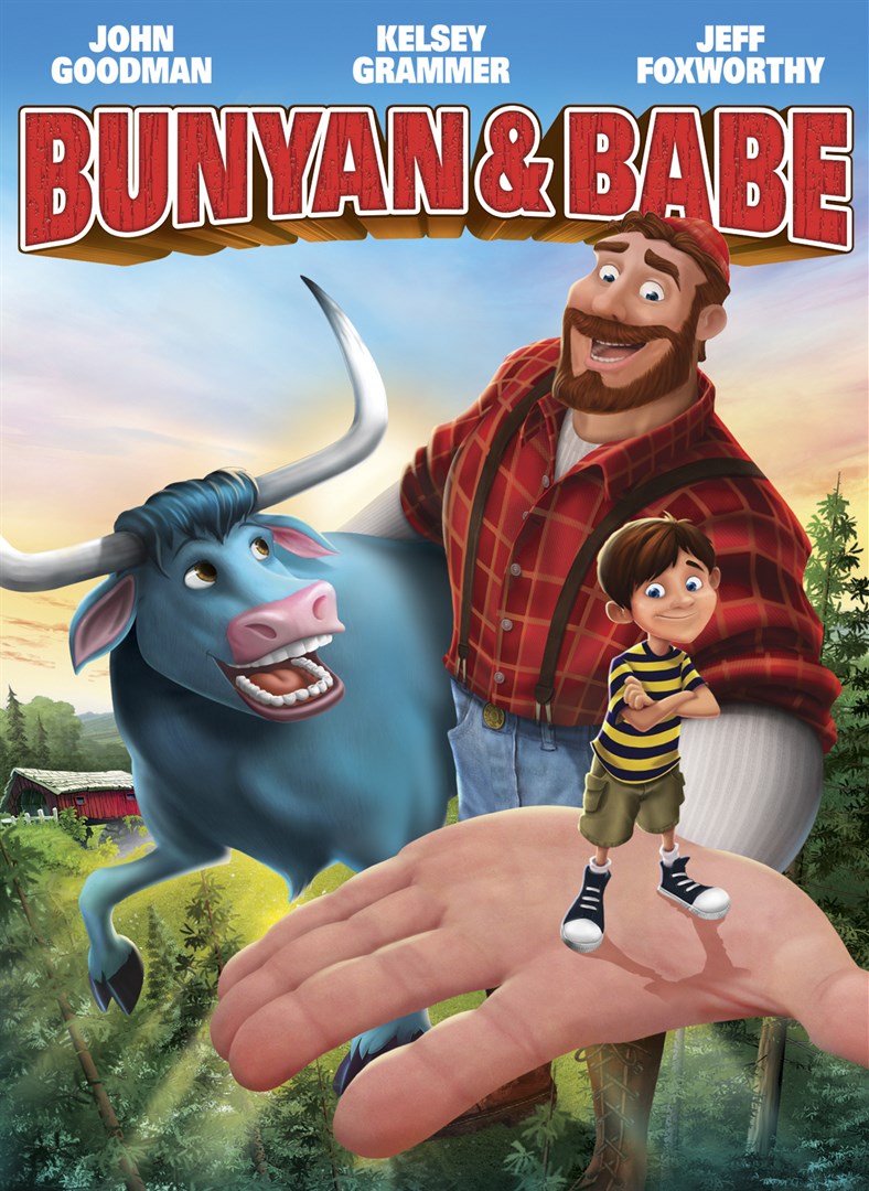 Paul Bunyan And Babe The Blue Ox Cartoon
